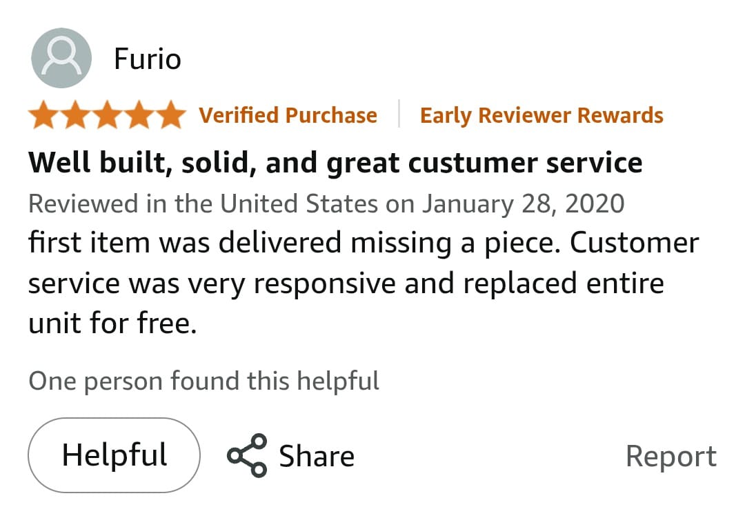 Review by Furio